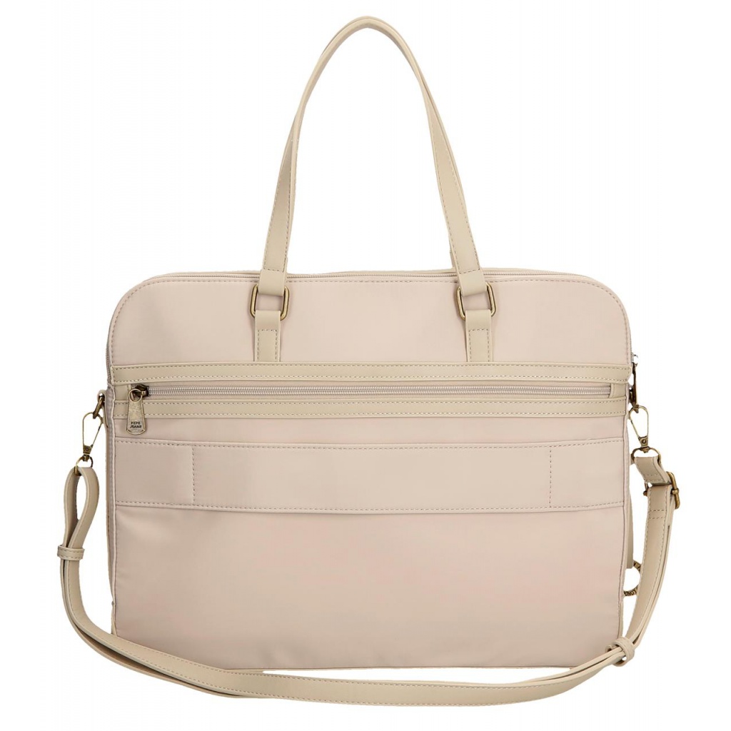 Pepe Jeans Morgan Beige – Taška na notebook 15,6" | ZdenkaTri.sk