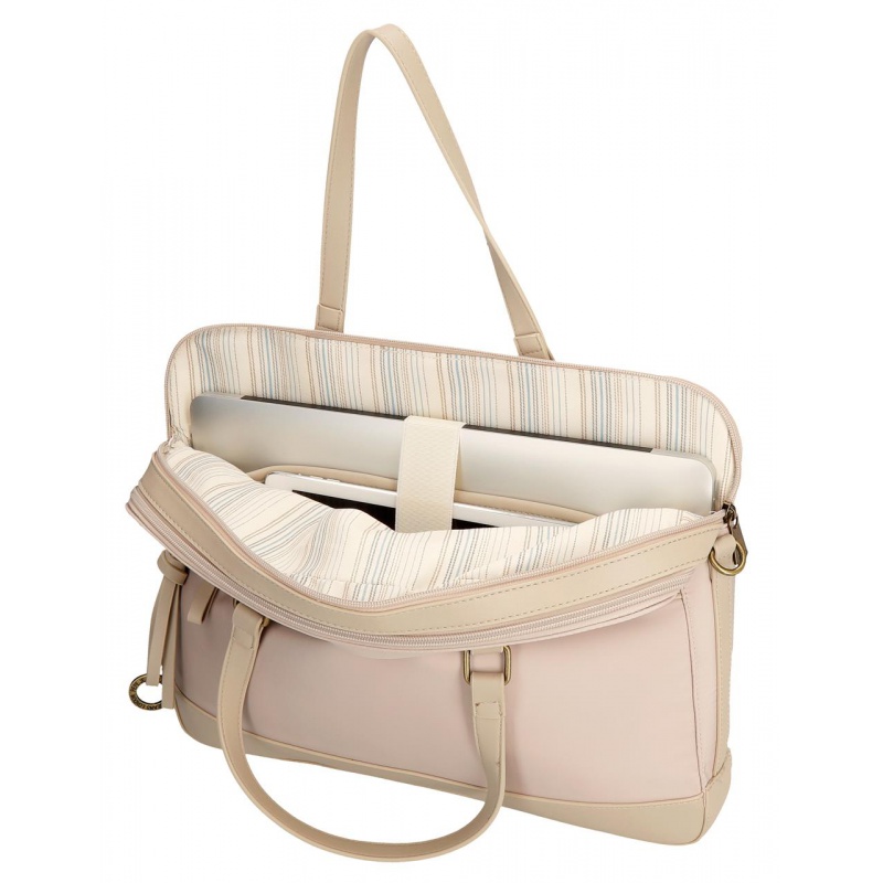 Pepe Jeans Morgan Beige - Taška na notebook 15,6", 7926033 Pepe Jeans Morgan Beige - Taška na notebook 15,6", 7926033