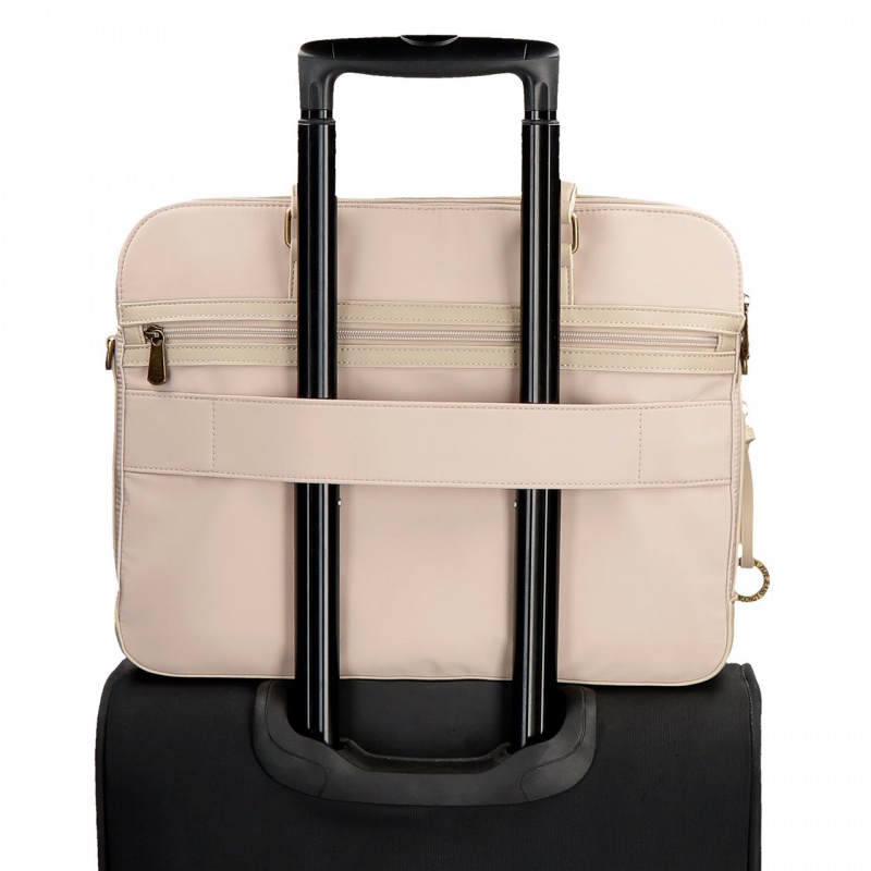 Pepe Jeans Morgan Beige - Brašna na notebook 15,6", 7926033 Pepe Jeans Morgan Beige - Brašna na notebook 15,6", 7926033