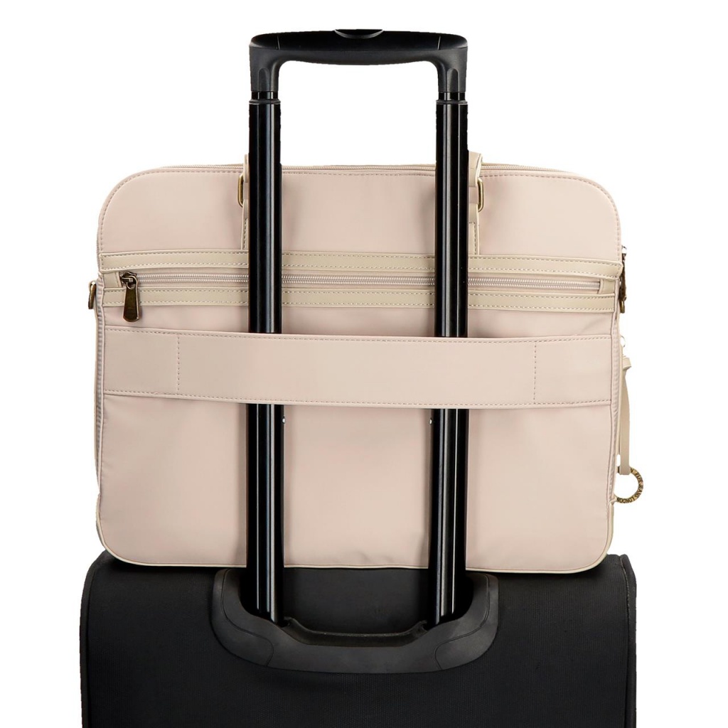 Pepe Jeans Morgan Beige - Brašna na notebook 15,6", 7926033