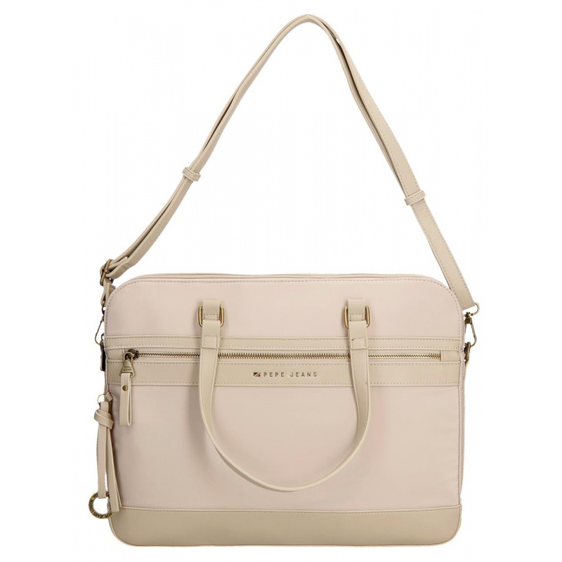 Pepe Jeans Morgan Beige - Taška na notebook 15,6", 7926033 Pepe Jeans Morgan Beige - Taška na notebook 15,6", 7926033