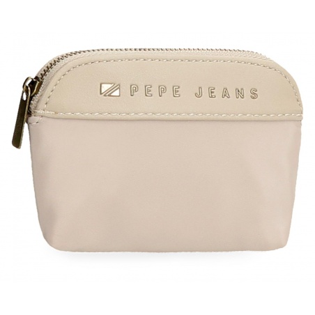 Pepe Jeans Morgan Beige - Peněženka na mince, 7928033