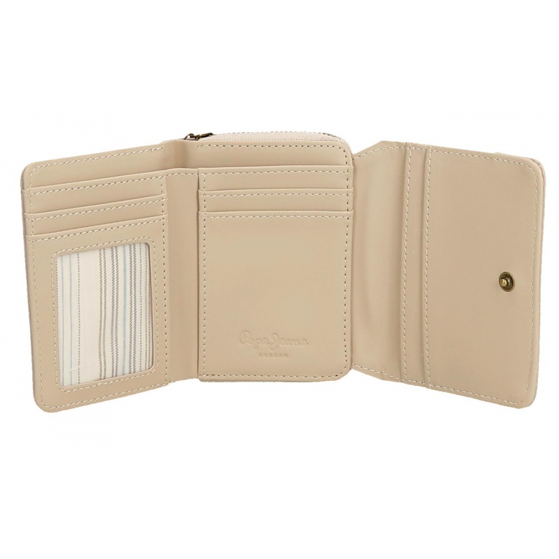 Pepe Jeans Morgan Beige - Dámská peněženka, 7928233 Pepe Jeans Morgan Beige - Dámská peněženka, 7928233