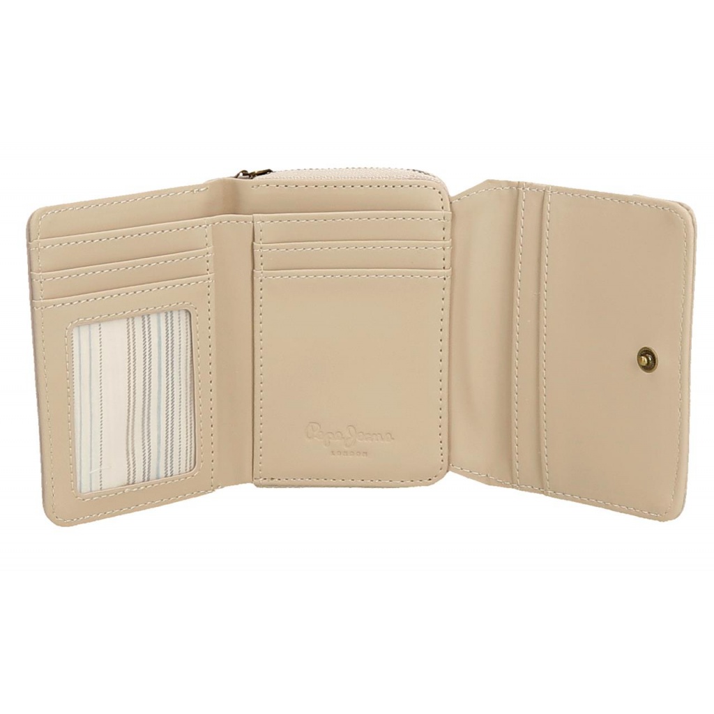 Pepe Jeans Morgan Beige - Dámská peněženka, 7928233