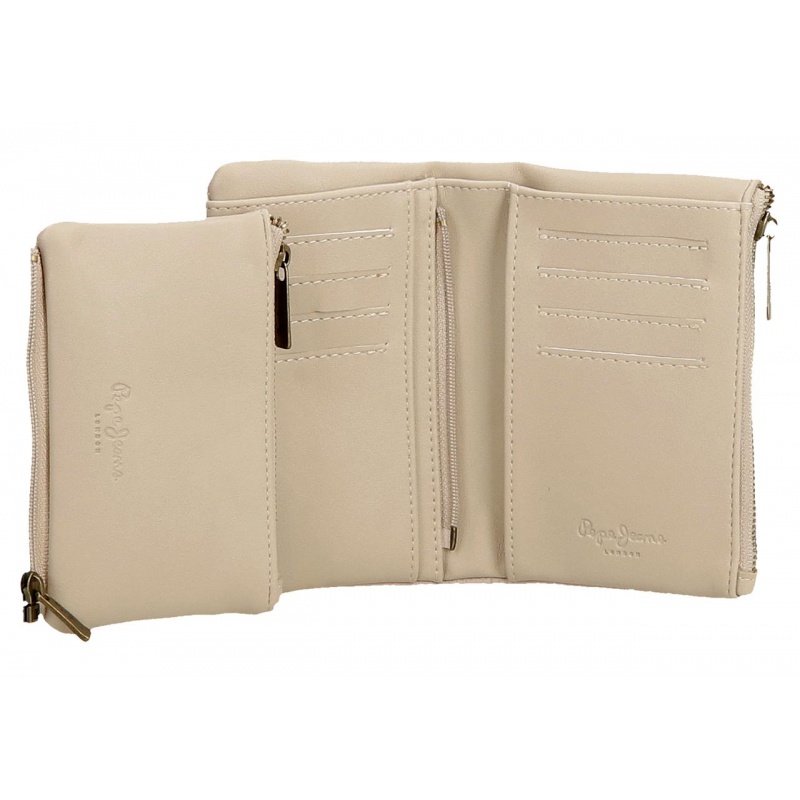 Pepe Jeans Morgan Beige - Dámska peňaženka, 7928333 Pepe Jeans Morgan Beige - Dámska peňaženka, 7928333