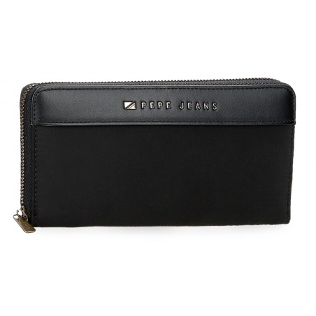 Pepe Jeans Morgan Black - Dámská peněženka, 7928531