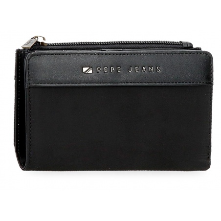 Pepe Jeans Morgan Black - Dámská peněženka, 7928631