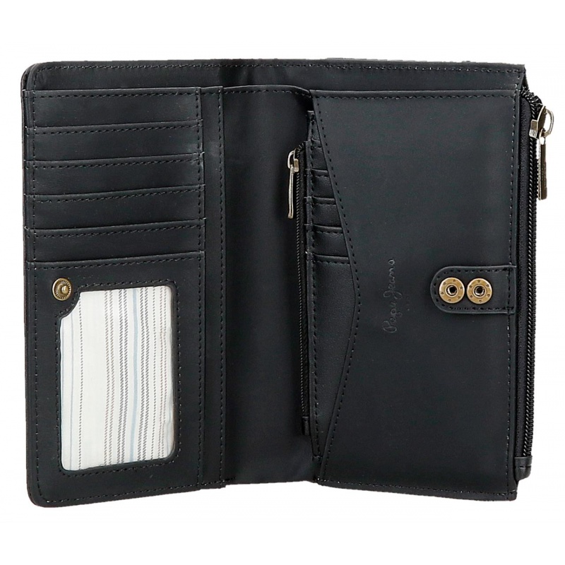 Pepe Jeans Morgan Black - Dámská peněženka, 7928631 Pepe Jeans Morgan Black - Dámská peněženka, 7928631