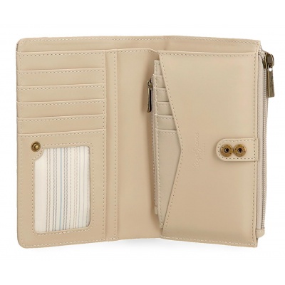 Pepe Jeans Morgan Beige - Dámska peňaženka, 7928633 Pepe Jeans Morgan Beige - Dámska peňaženka, 7928633