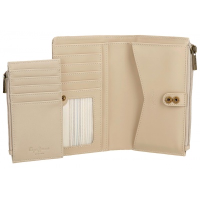 Pepe Jeans Morgan Beige - Dámska peňaženka, 7928633 Pepe Jeans Morgan Beige - Dámska peňaženka, 7928633