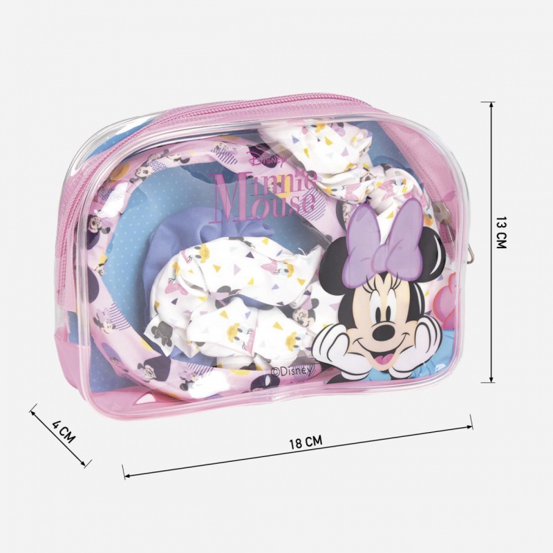 Beauty set MINNIE MOUSE 4ks (čelenky, scrunchie gumičky), 2500001945 Beauty set MINNIE MOUSE 4ks (čelenky, scrunchie gumičky), 2500001945