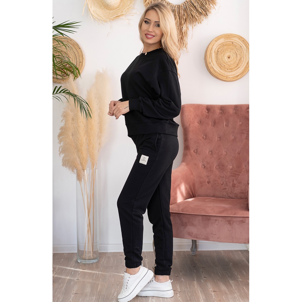 Dámské teplákové kalhoty Lou - Color : Black