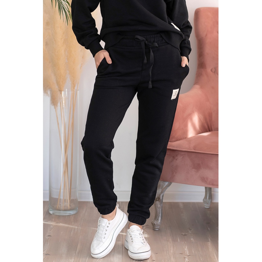 Dámské teplákové kalhoty Lou - Color : Black