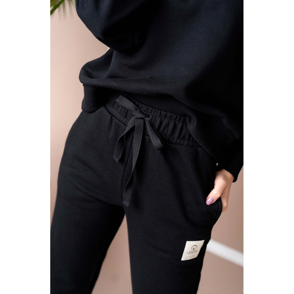 Dámské teplákové kalhoty Lou - Color : Black