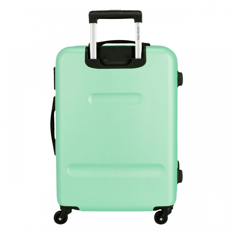 ROLL ROAD Flex Turquesa, Sada ABS cestovních kufrů, 55-65cm, 584956B ROLL ROAD Flex Turquesa, Sada ABS cestovních kufrů, 55-65cm, 584956B