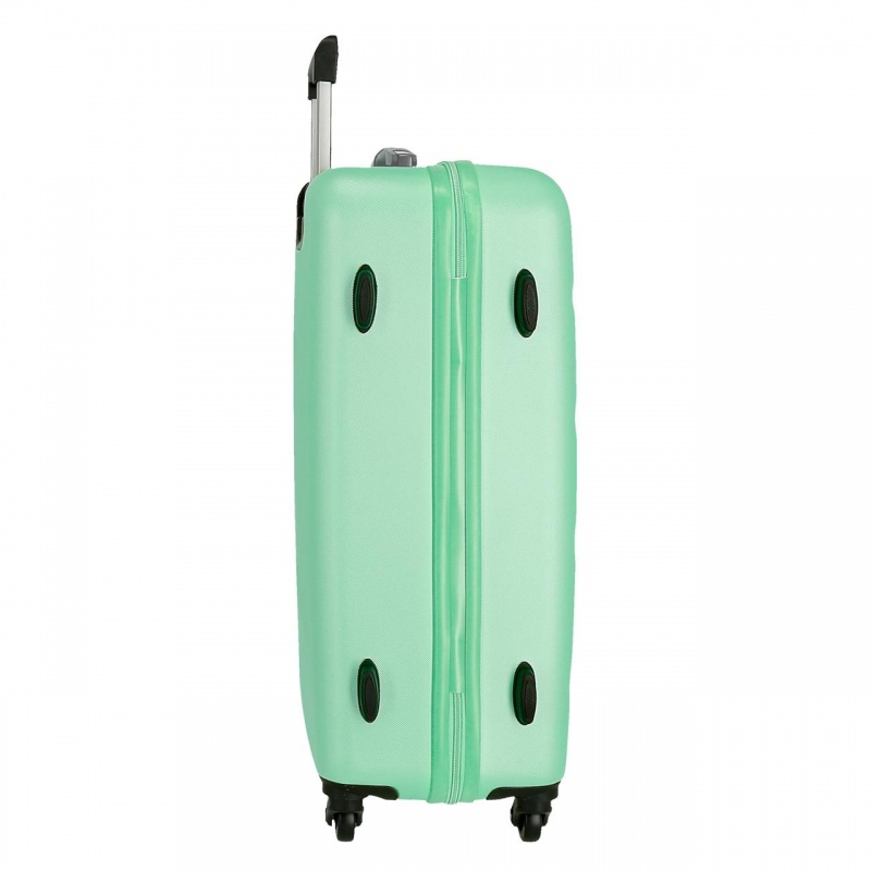 ROLL ROAD Flex Turquesa, Sada ABS cestovných kufrov, 55-65cm, 584956B ROLL ROAD Flex Turquesa, Sada ABS cestovných kufrov, 55-65cm, 584956B