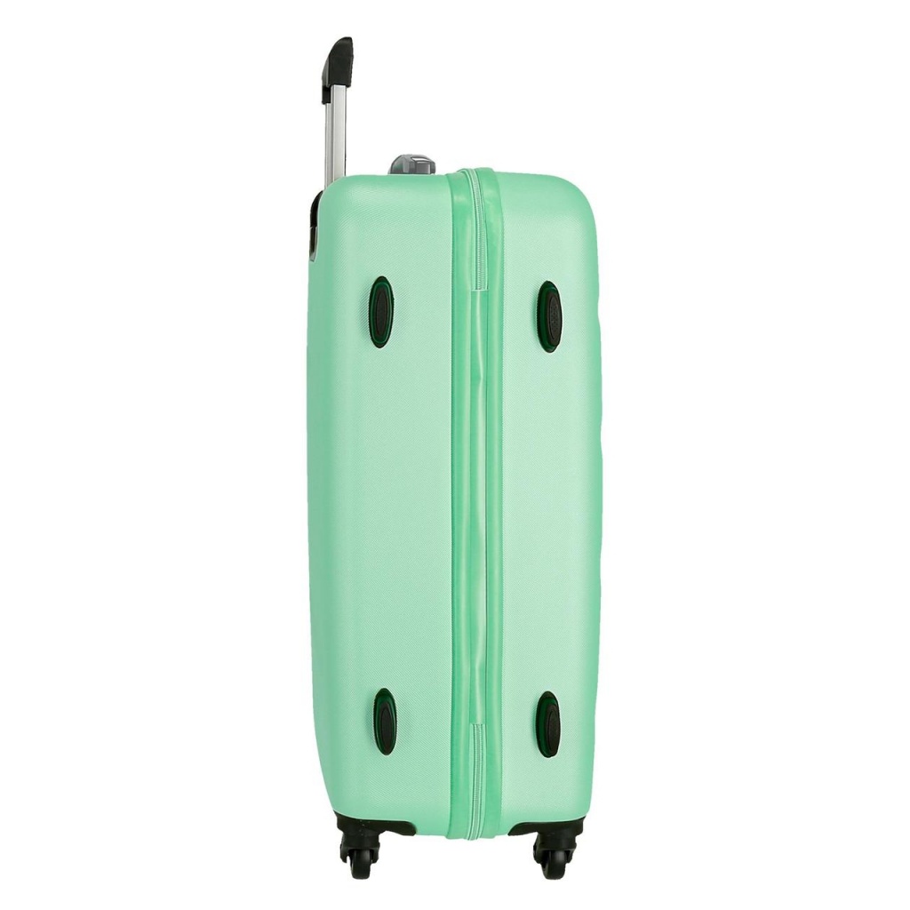 ROLL ROAD Flex Turquesa, Sada ABS cestovných kufrov, 55-65cm, 584956B