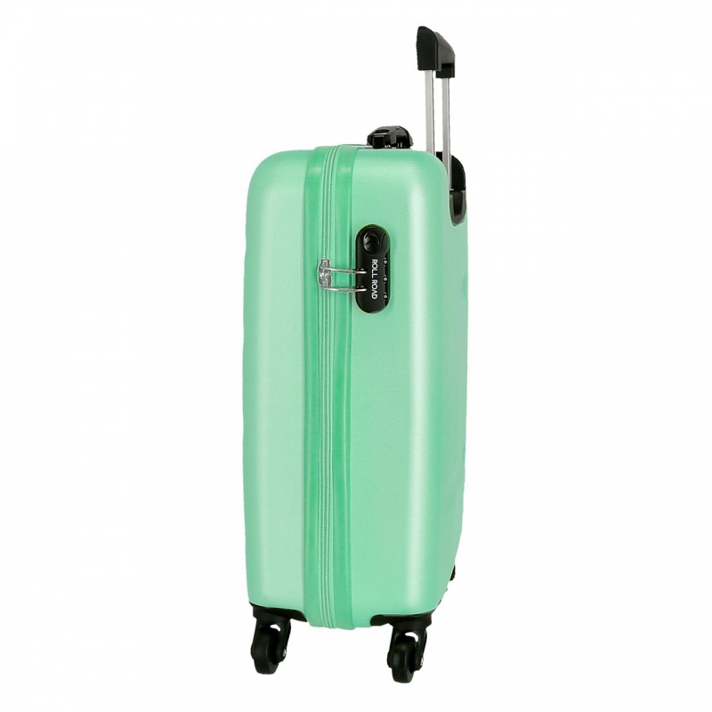 ROLL ROAD Flex Turquesa, Sada ABS cestovných kufrov, 55-65cm, 584956B ROLL ROAD Flex Turquesa, Sada ABS cestovných kufrov, 55-65cm, 584956B