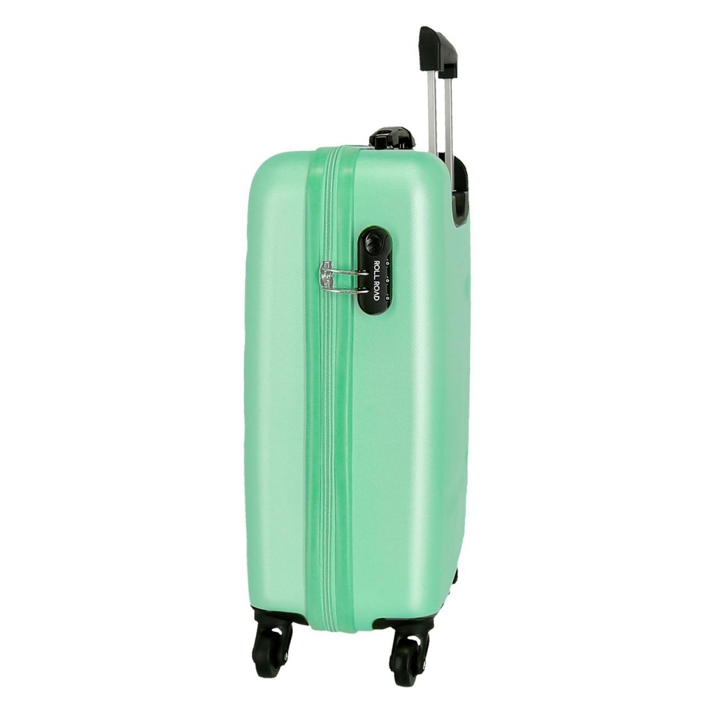 ROLL ROAD Flex Turquesa, Sada ABS cestovních kufrů, 55-65cm, 584956B