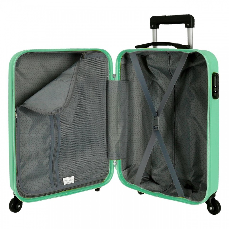 ROLL ROAD Flex Turquesa, Sada ABS cestovných kufrov, 55-65cm, 584956B ROLL ROAD Flex Turquesa, Sada ABS cestovných kufrov, 55-65cm, 584956B