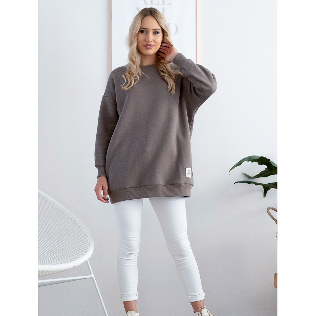 Dámská tepláková mikina Kana - Color : Fango