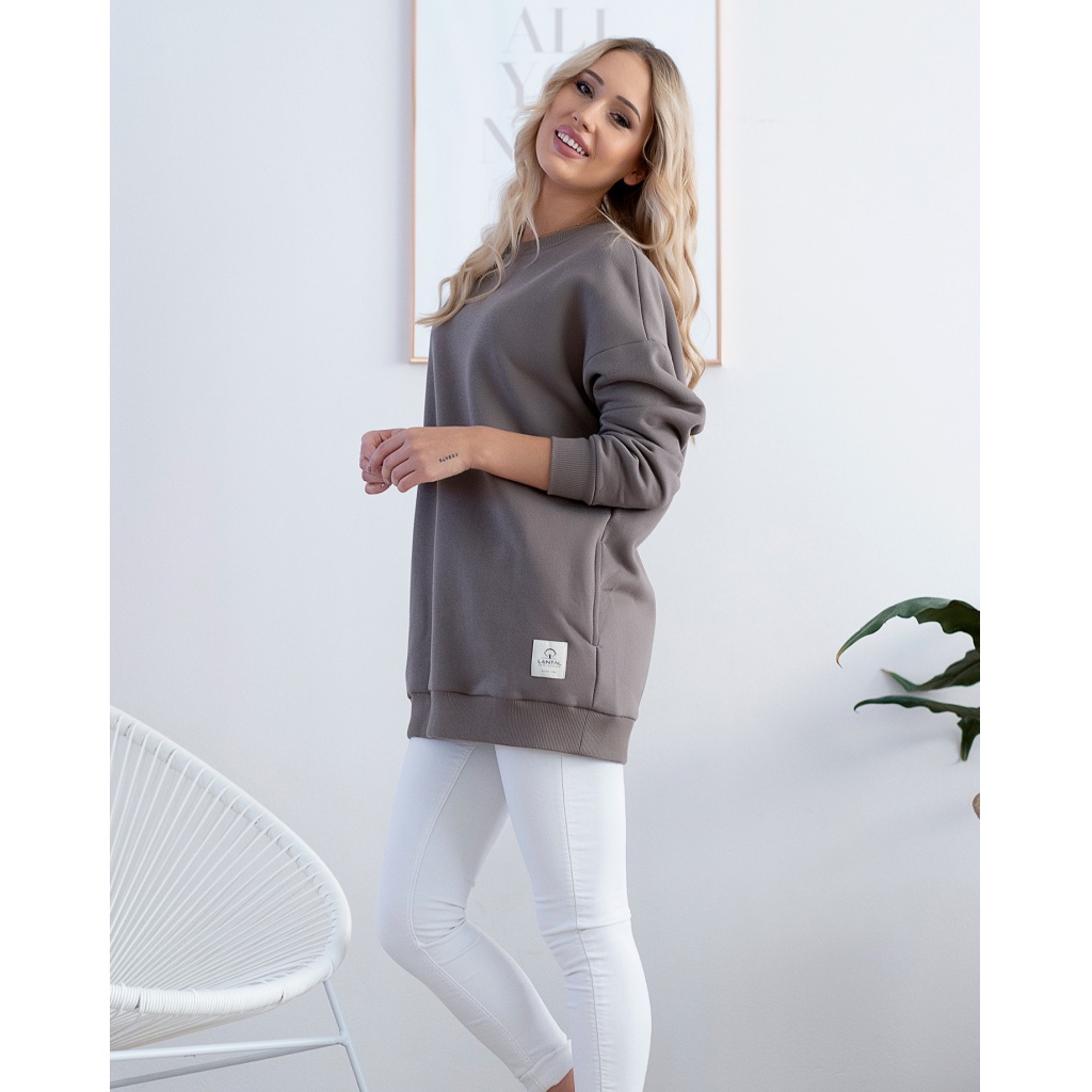 Dámská tepláková mikina Kana - Color : Fango