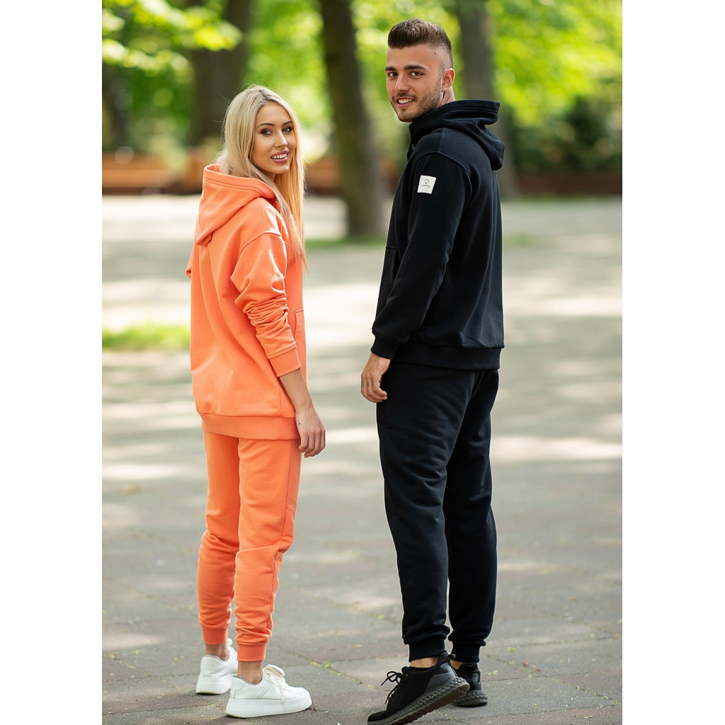 Pánská tepláková mikina hoody Alex - Color : Black