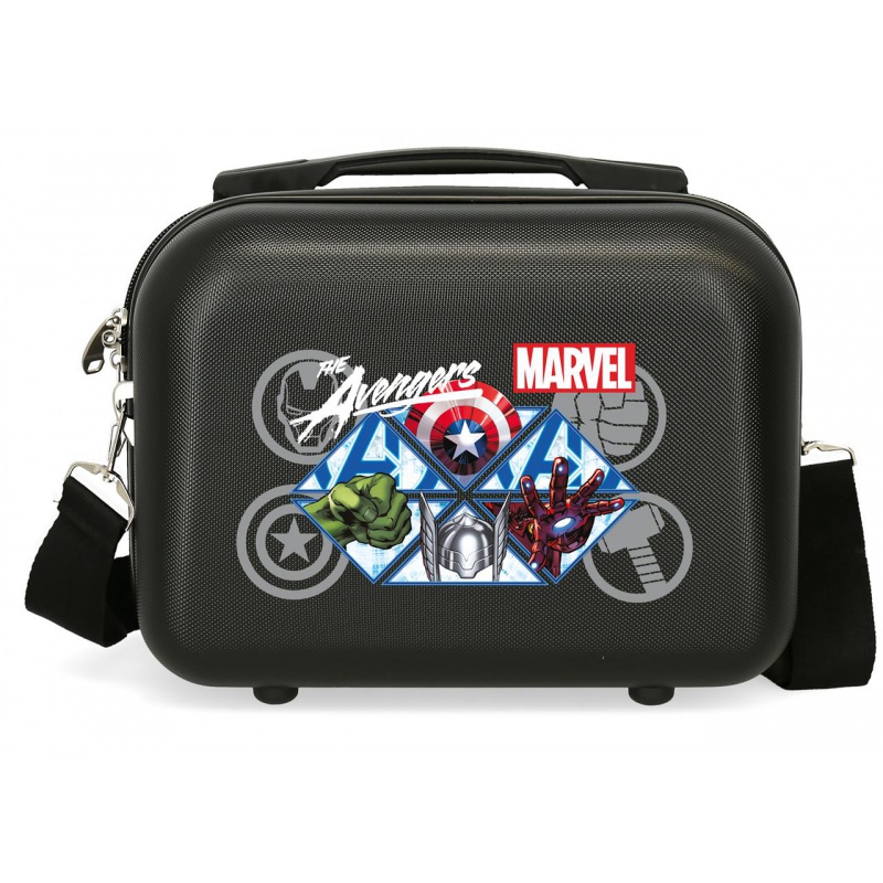 Kozmetický kufrík AVENGERS Heroes 9 l, ABS cestovný