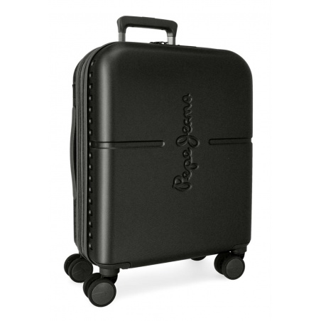 PEPE JEANS Highlight Negro, ABS Cestovní kufr, 55x40x20cm, 37L, 7688621 (small exp.)