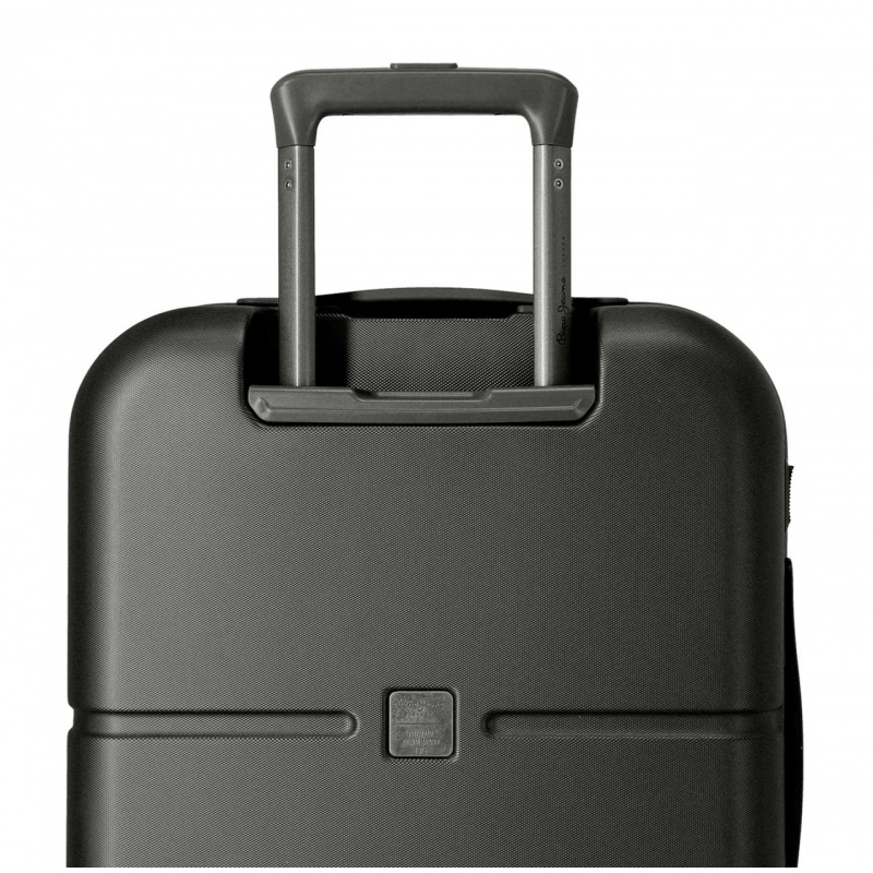 PEPE JEANS Highlight Negro, ABS Cestovní kufr, 55x40x20cm, 37L, 7688621 (small exp.)
