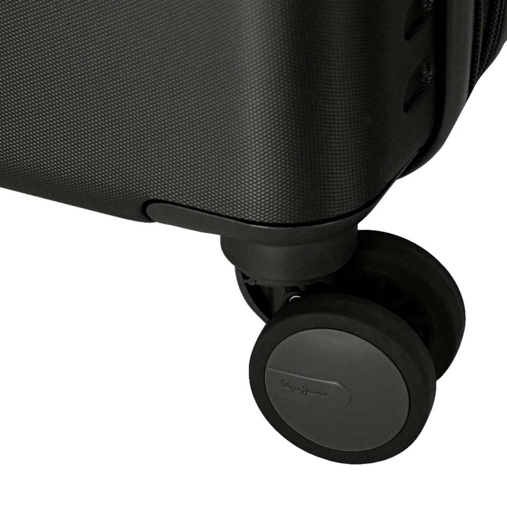PEPE JEANS Highlight Negro, ABS Cestovní kufr, 55x40x20cm, 37L, 7688621 (small exp.)