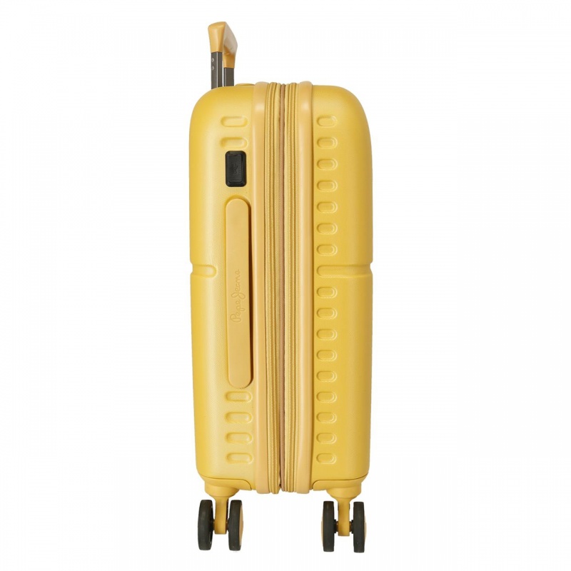 PEPE JEANS Highlight Ochre, ABS Cestovný kufor, 55x40x20cm, 37L, 7688623 (small exp.) PEPE JEANS Highlight Ochre, ABS Cestovný kufor, 55x40x20cm, 37L, 7688623 (small exp.)