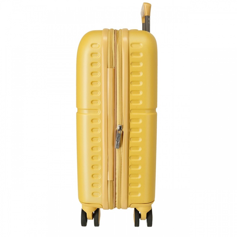 PEPE JEANS Highlight Ochre, ABS Cestovný kufor, 55x40x20cm, 37L, 7688623 (small exp.) PEPE JEANS Highlight Ochre, ABS Cestovný kufor, 55x40x20cm, 37L, 7688623 (small exp.)