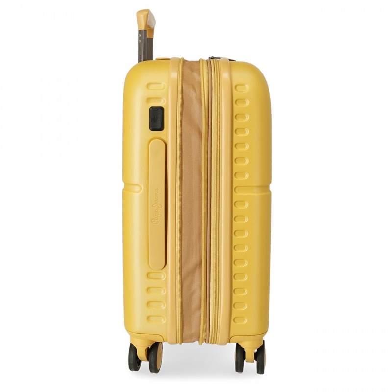 PEPE JEANS Highlight Ochre, ABS Cestovný kufor, 55x40x20cm, 37L, 7688623 (small exp.) PEPE JEANS Highlight Ochre, ABS Cestovný kufor, 55x40x20cm, 37L, 7688623 (small exp.)