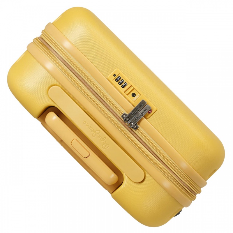 PEPE JEANS Highlight Ochre, ABS Cestovný kufor, 55x40x20cm, 37L, 7688623 (small exp.) PEPE JEANS Highlight Ochre, ABS Cestovný kufor, 55x40x20cm, 37L, 7688623 (small exp.)