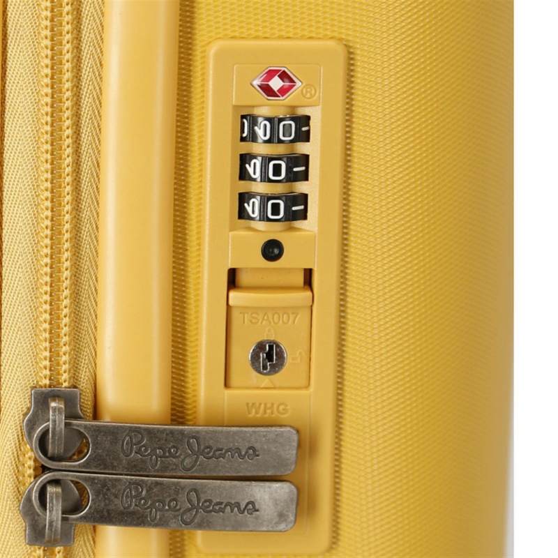 PEPE JEANS Highlight Ochre, ABS Cestovný kufor, 55x40x20cm, 37L, 7689123 (small) PEPE JEANS Highlight Ochre, ABS Cestovný kufor, 55x40x20cm, 37L, 7689123 (small)