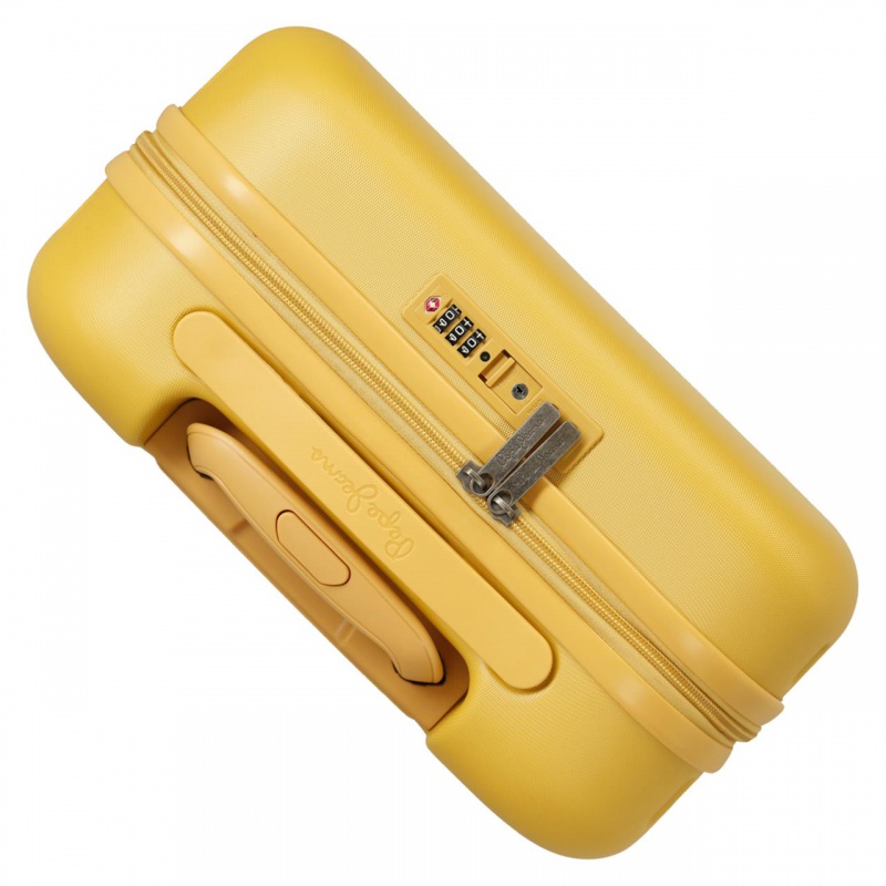 PEPE JEANS Highlight Ochre, ABS Cestovný kufor, 55x40x20cm, 37L, 7689123 (small) PEPE JEANS Highlight Ochre, ABS Cestovný kufor, 55x40x20cm, 37L, 7689123 (small)