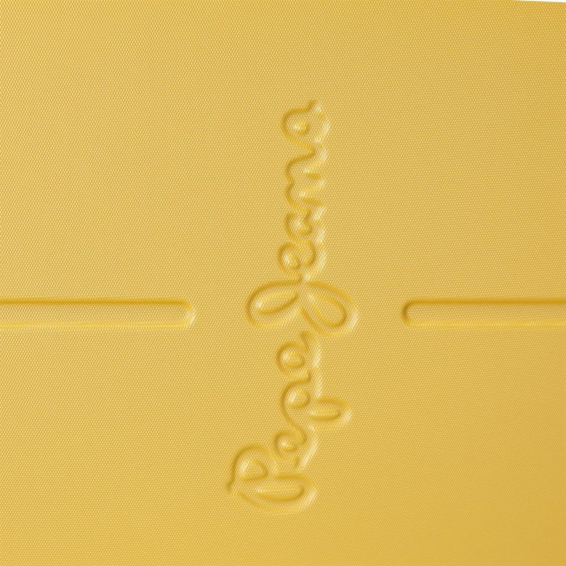 PEPE JEANS Highlight Ochre, Sada luxusných ABS cestovných kufrov 70cm/55cm, 7689523 PEPE JEANS Highlight Ochre, Sada luxusných ABS cestovných kufrov 70cm/55cm, 7689523