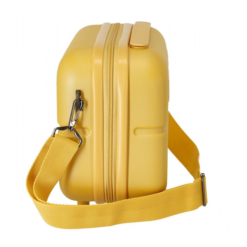 PEPE JEANS Highlight Ochre, Cestovný kozmetický kufrík, 21x29x15cm, 7683923 PEPE JEANS Highlight Ochre, Cestovný kozmetický kufrík, 21x29x15cm, 7683923