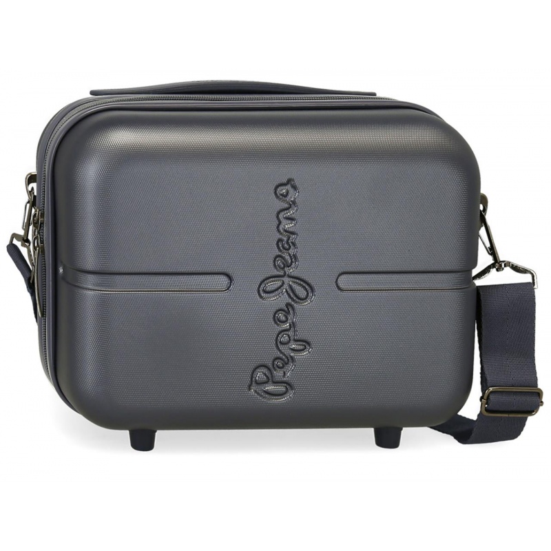 PEPE JEANS Highlight Marino, Cestovný kozmetický kufrík, 21x29x15cm, 7683922 PEPE JEANS Highlight Marino, Cestovný kozmetický kufrík, 21x29x15cm, 7683922