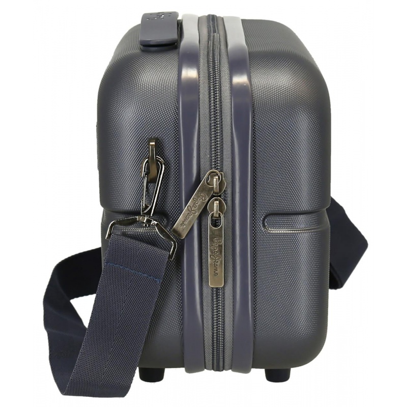 PEPE JEANS Highlight Marino, Cestovný kozmetický kufrík, 21x29x15cm, 7683922 PEPE JEANS Highlight Marino, Cestovný kozmetický kufrík, 21x29x15cm, 7683922
