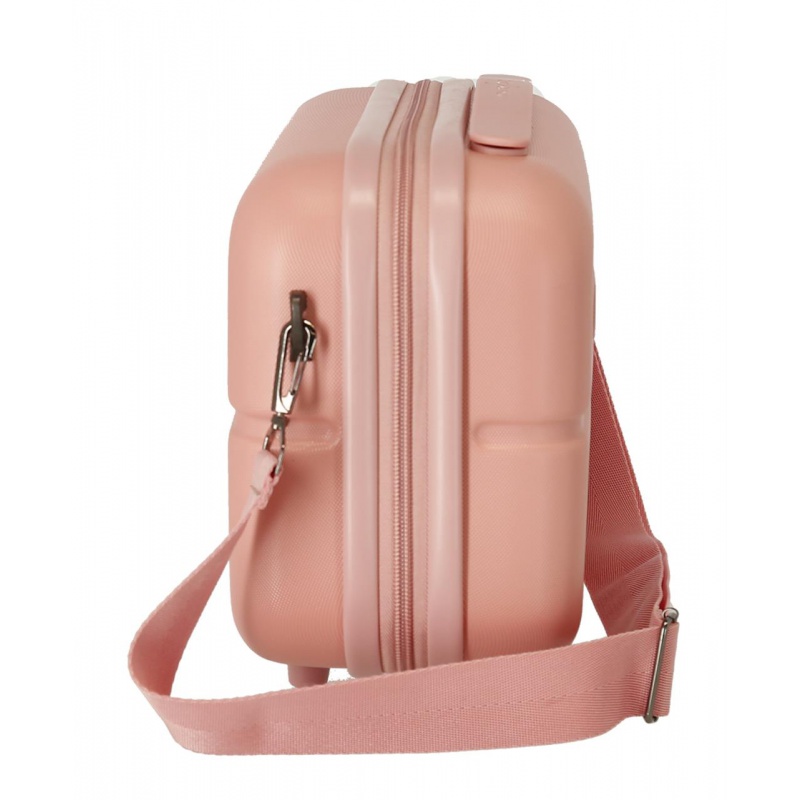 PEPE JEANS Highlight Rosa Claro, Cestovní kosmetický kufřík, 21x29x15cm, 7683924 PEPE JEANS Highlight Rosa Claro, Cestovní kosmetický kufřík, 21x29x15cm, 7683924