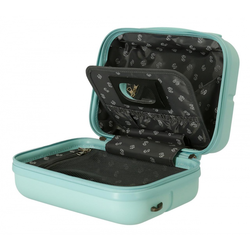 PEPE JEANS Highlight Turquesa, Cestovný kozmetický kufrík, 21x29x15cm, 7683925 PEPE JEANS Highlight Turquesa, Cestovný kozmetický kufrík, 21x29x15cm, 7683925