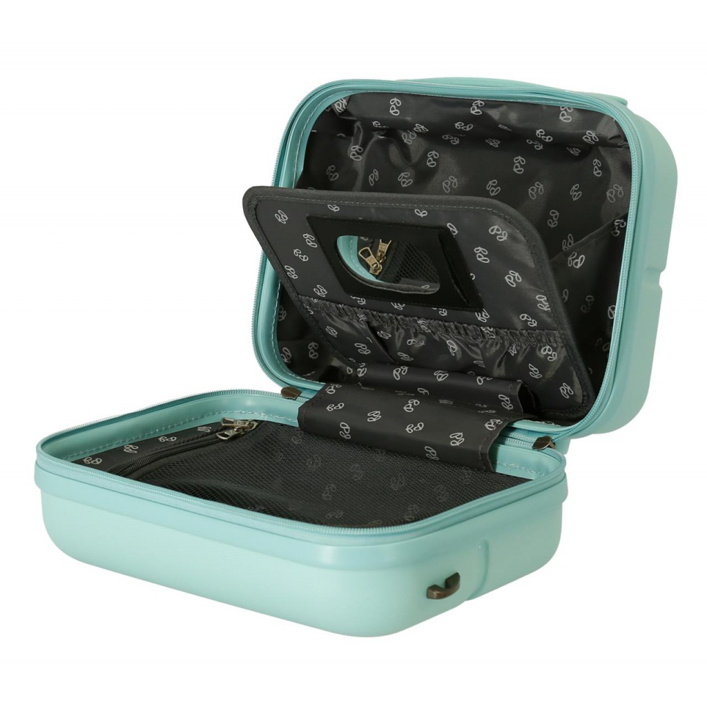PEPE JEANS Highlight Turquesa, Cestovní kosmetický kufřík, 21x29x15cm, 7683925