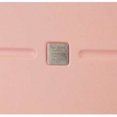 PEPE JEANS Highlight Rosa Claro, ABS Cestovní kufr, 55x40x20cm, 37L, 7688624 (small exp.) PEPE JEANS Highlight Rosa Claro, ABS Cestovní kufr, 55x40x20cm, 37L, 7688624 (small exp.)