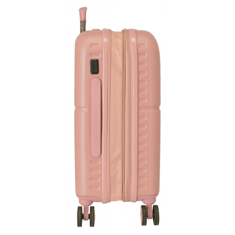 PEPE JEANS Highlight Rosa Claro, ABS Cestovný kufor, 55x40x20cm, 37L, 7688624 (small exp.) PEPE JEANS Highlight Rosa Claro, ABS Cestovný kufor, 55x40x20cm, 37L, 7688624 (small exp.)