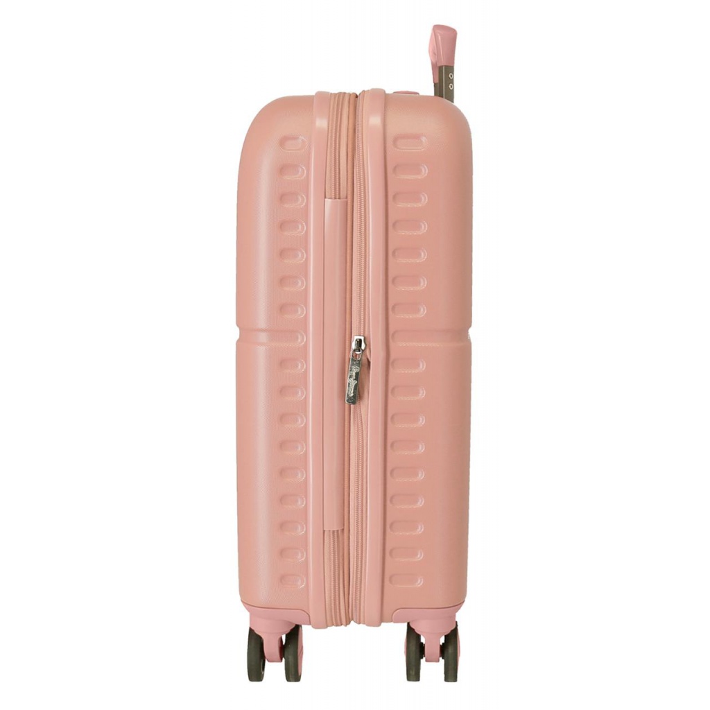 PEPE JEANS Highlight Rosa Claro, ABS Cestovný kufor, 55x40x20cm, 37L, 7688624 (small exp.)