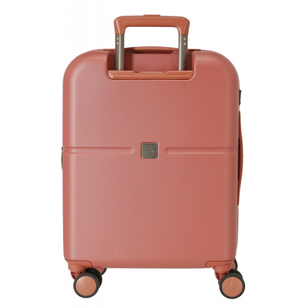 PEPE JEANS Highlight Terracota – Cestovný kufor 55×40×20 cm, 37 L (príručná batožina s expanderom)