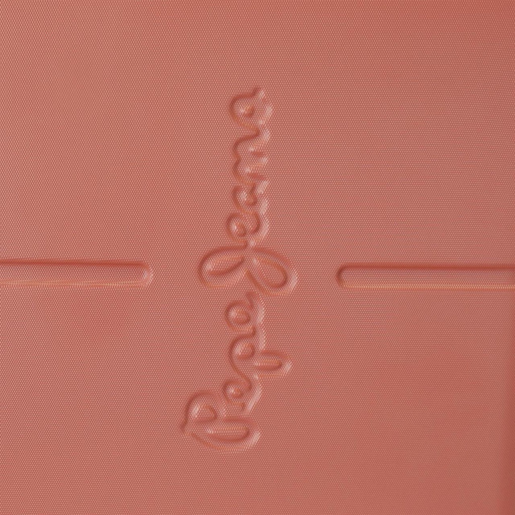 PEPE JEANS Highlight Terracota – Cestovný kufor 55×40×20 cm, 37 L (príručná batožina s expanderom)
