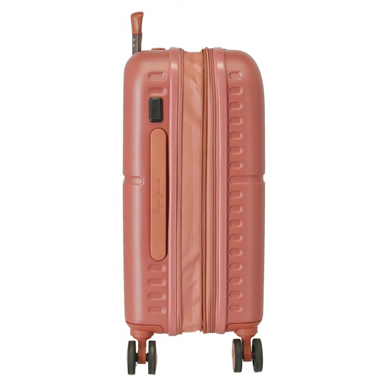 PEPE JEANS Highlight Terracota, ABS Cestovní kufr, 55x40x20cm, 37L, 7688626 (small exp.) PEPE JEANS Highlight Terracota, ABS Cestovní kufr, 55x40x20cm, 37L, 7688626 (small exp.)